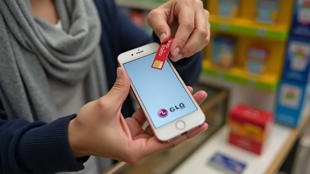 LG 선불폰, 편의점 유심으로 5분만에 셀프개통하는 방법